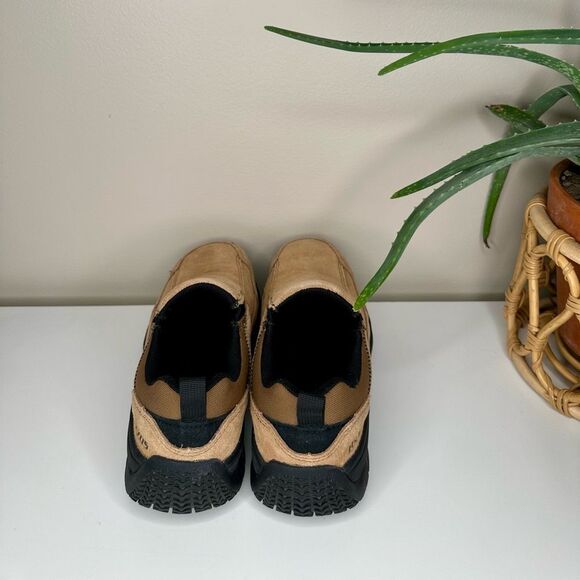 Brazos Steel Toe Slip-On Work Shoes Men 7.5 Suede Leather ASTM Certified - Picture 4 of 9